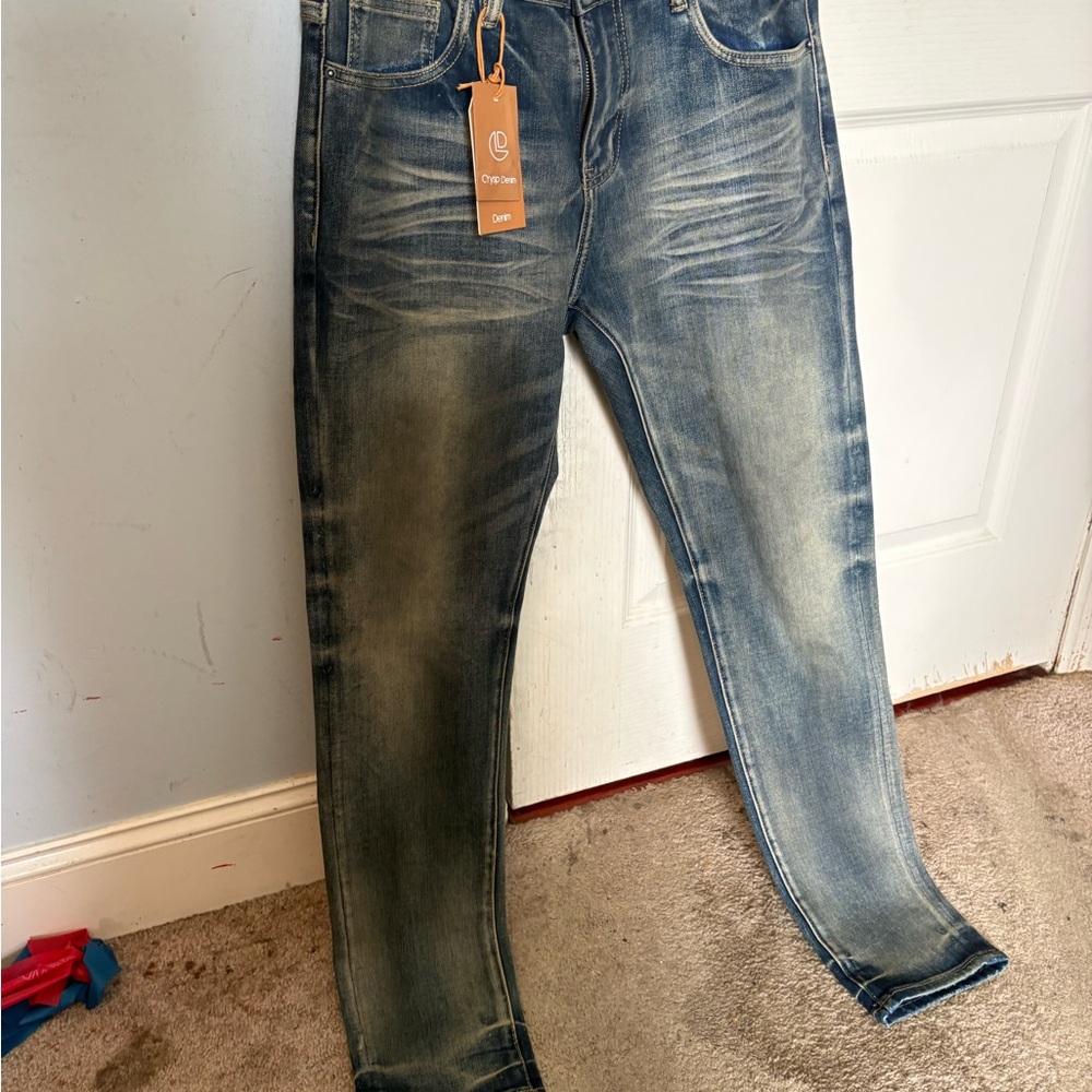 Crysp Denim Atlanta Standard Denim (Vintage Sand) size 32 with tags